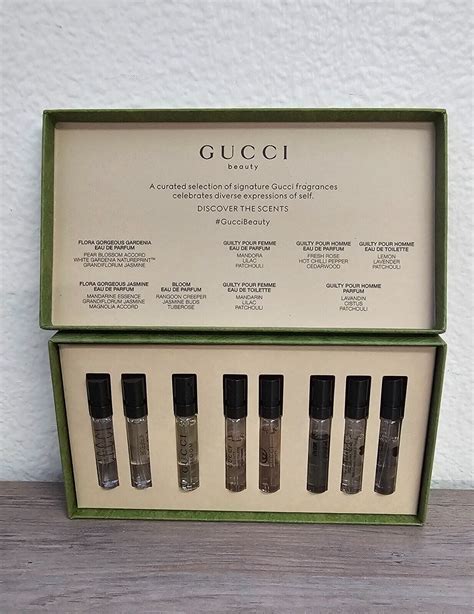 gucci sampling gift set
